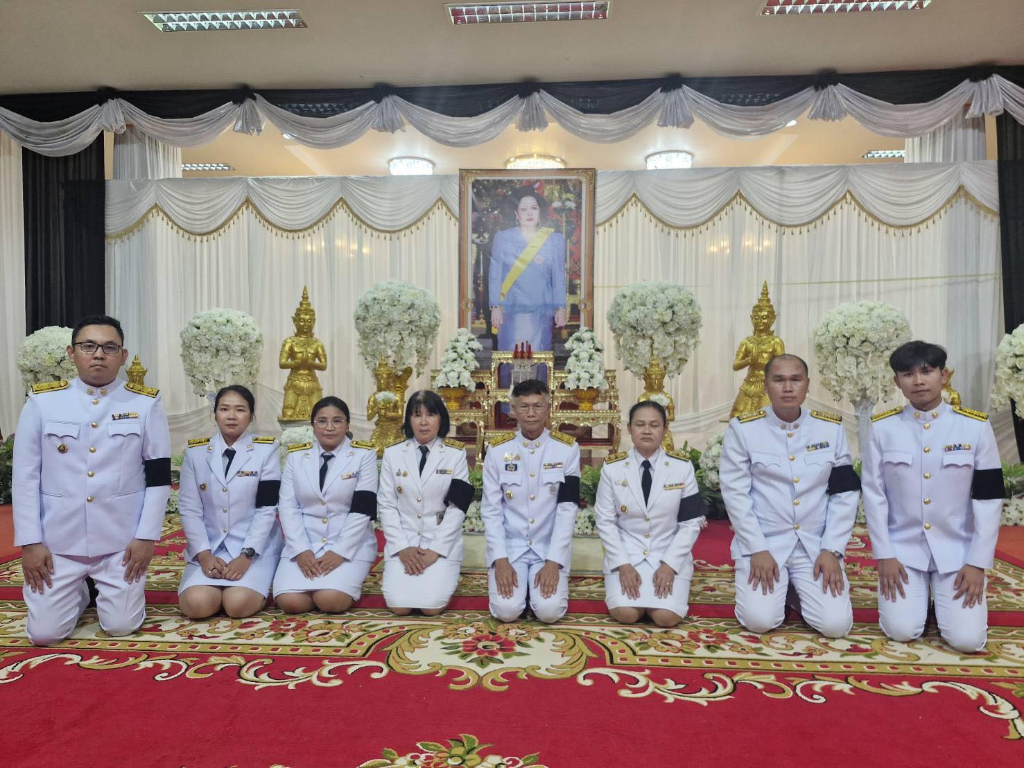 พช.เสลภูมิ ร่วมพิธีบำเพ็ญกุศลสัตตมวาร 7 วัน เพื่อถวายพระราชกุศลแด่สมเด็จพระเจ้าสิริกิติ์ พระบรมราชินีนาถ พระบรมราชชนนีพันปีหลวง