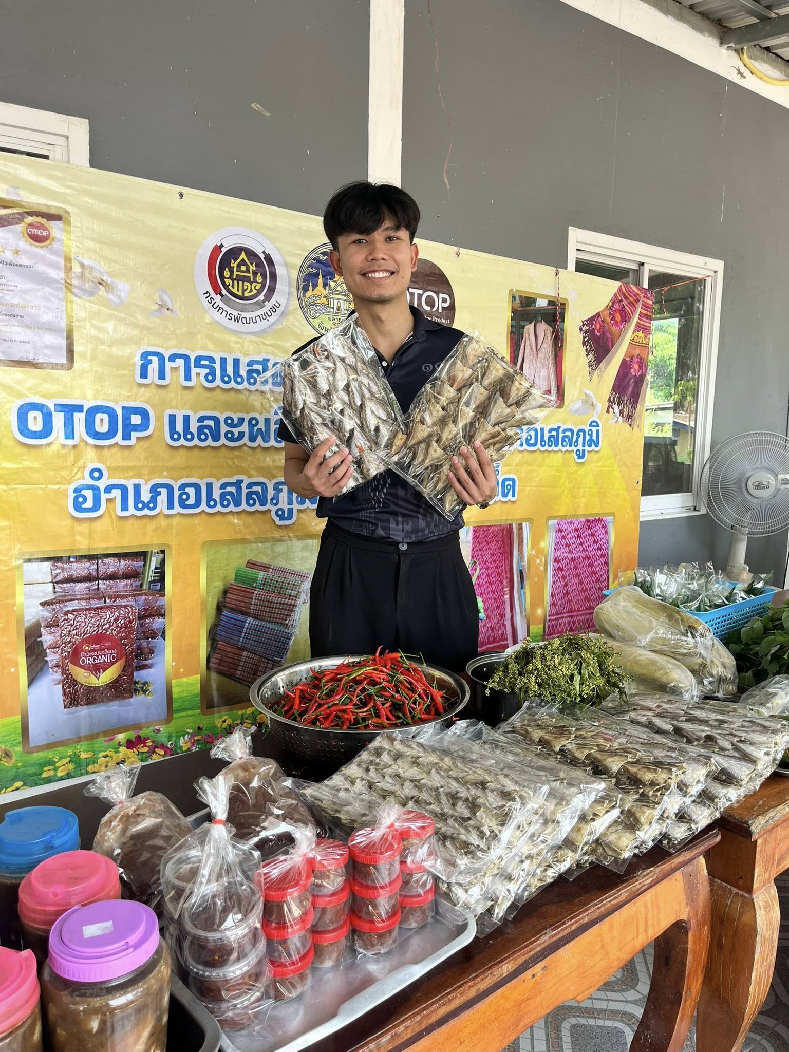 สินค้า OTOP ตำบลบึงเกลือ อำเภอเสลภูมิ